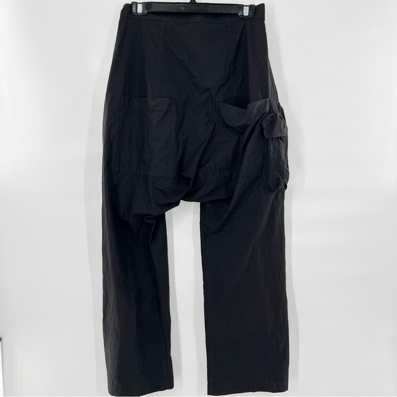 Rundholz Black Streetwear Style Drop Crotch Pants - Picture 3 of 7